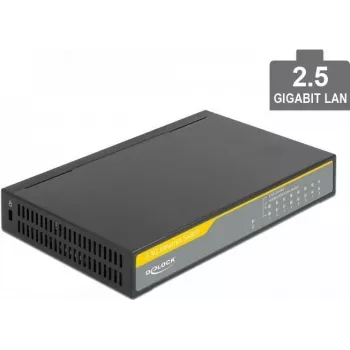 Tinklo komutatorius DeLOCK 87782 pilnas dvipusis režimas