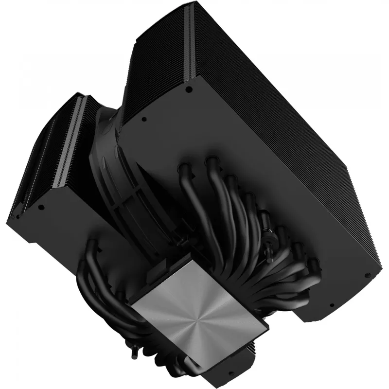 Cooler Master MasterAir MA824 Stealth procesoriaus oro aušintuvas 120/135 mm, juodas