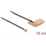 Antena DELOCK 2,4 GHz I-PEX MHF® I kištukas įvairiakryptė 2–3 dBi su 15 cm FPC kabeliu vidiniam lipniam tvirtinimui