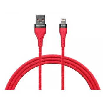 Laidas USB A-Lightning 1m raudonas