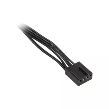 Ventiliatoriaus skirstymo laidas Kolink 1-į-4 PWM 35 cm, 4 kontaktų PWM į 4×4 kontaktų PWM + SATA