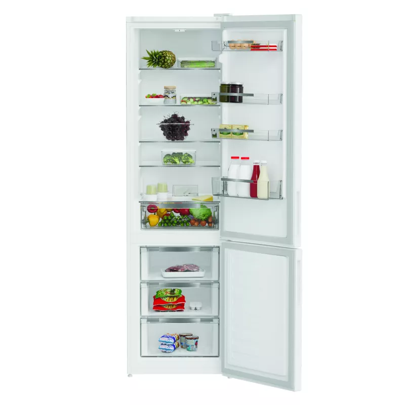 INDESIT šaldytuvas | INKS 1401 W4E | Energinio naudingumo klasė E | Laisvai pastatomas | Kombinuotas | Aukštis 202,5 cm | Šaldytuvo naudingoji talpa 266 l | Šaldiklio naudingoji talpa 120 l | 38 dB | Baltas