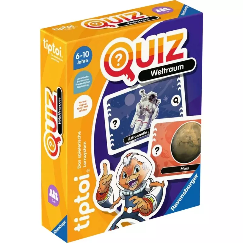 tiptoi Quiz Space, viktorinos žaidimas