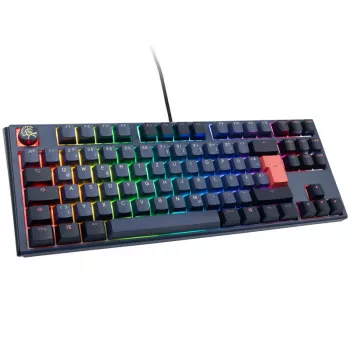 Ducky One 3 Cosmic Mėlyna TKL žaidimų klaviatūra, RGB LED - MX-Ergo-Clear