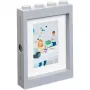 Nuotraukų rėmelis Room Copenhagen LEGO paveikslėlio rėmelis Stone Pilka light Pilka