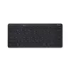 Trust Lyra klaviatūra universali RF belaidė + Bluetooth QWERTY US English juoda