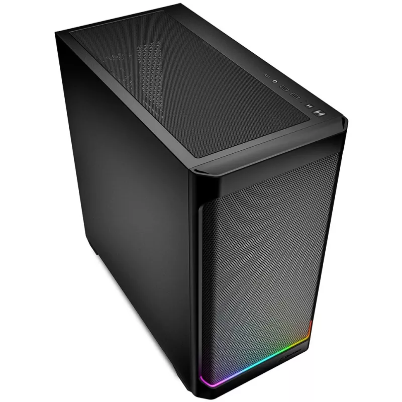 Sharkoon MK4 RGB Strip Micro Tower Black
