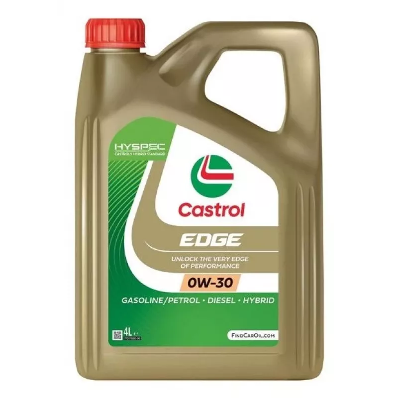 Variklinė alyva Castrol EDGE 0W-30 Titanium 1 L — sintetinė variklinė alyva, klampumas 0W-30, 1 L butelis