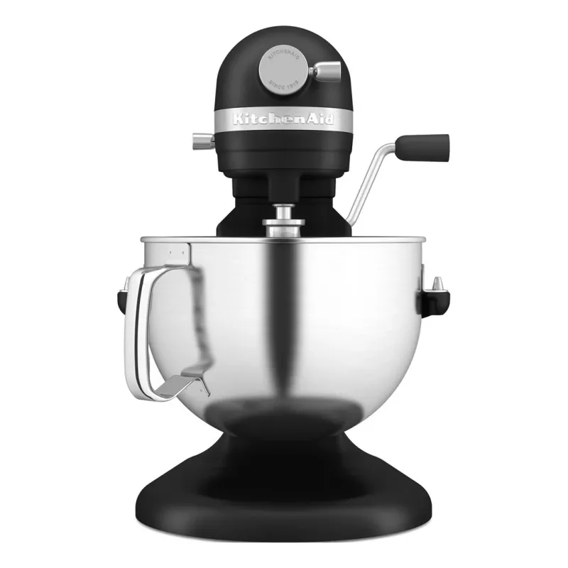 KitchenAid 5KSM60SPXEBM stacionarus plaktuvas 375 W juoda, pilka, nerūdijantis plienas