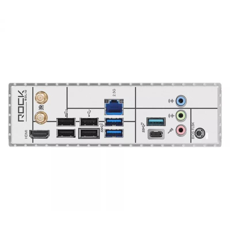 ASRock B850 Rock WiFi 7 pagrindinė plokštė, AMD Socket AM5, ATX, DDR5, Wi‑Fi 7