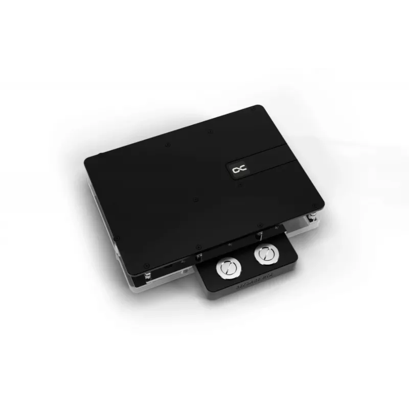 Backplate Alphacool 10265 Acrylic Aluminium Chrome Copper Nylon Juoda 161mm