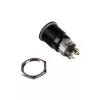 DimasTech Vandalism Switch/Button 19mm Juodaline Dot RGB PD218