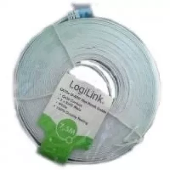 Logilink - Laidas - RJ-45 (M) - RJ-45 (M) - 10 m - UTP - CAT 5e - presuotas - Baltas (CP0139)