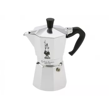 Bialetti Moka Express kavinukas 0,3 L aliuminis, juodas