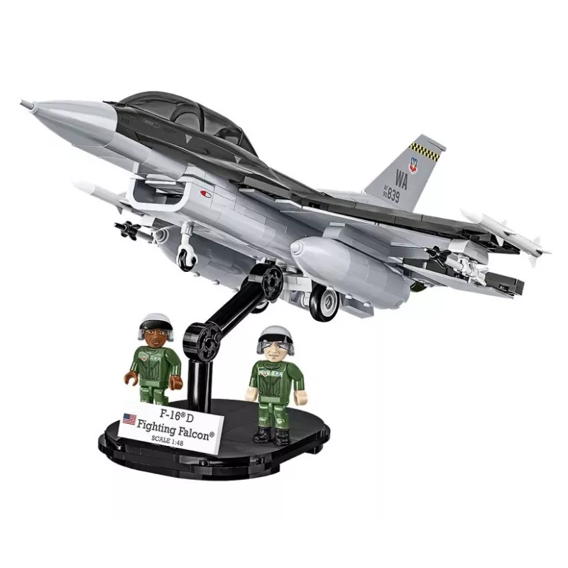 Statybinis rinkinys Cobi F-16D Fighting Falcon, 436 dalys, mastelis nenurodytas