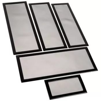Demciflex dulkių filtro rinkinys skirtas Lian Li O11 Dynamic - juoda/juoda
