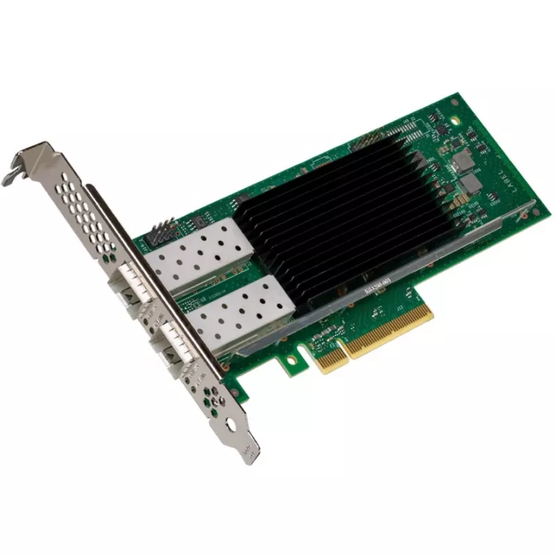 “Intel Ethernet” tinklo adapteris E810-XXVDA2 - tinklo adapteris - PCIe 4,0 x8 žemo profilio - 25 Gigabit SFP28 x 2 (E810XXVDA2G1P5)