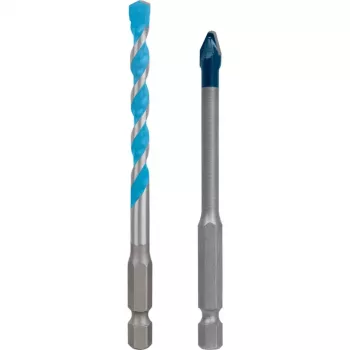 Grąžtų rinkinys „Bosch Expert HEX-9 MultiConstruction“ 6 mm, 2 vnt.