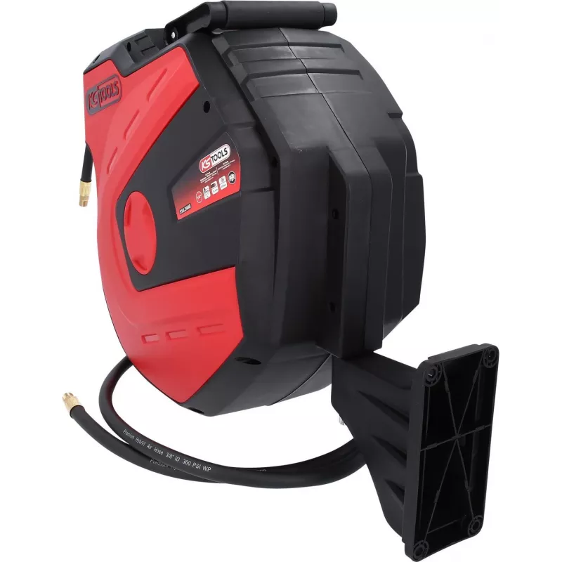 Oro žarnos ritė KS Tools 515.3440 — 10 mm x 15 m, spyruoklinė įtraukimo sistema