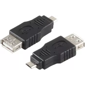 USB Micro-B USB A laido lyties keitiklis ShiverPeaks BS33905