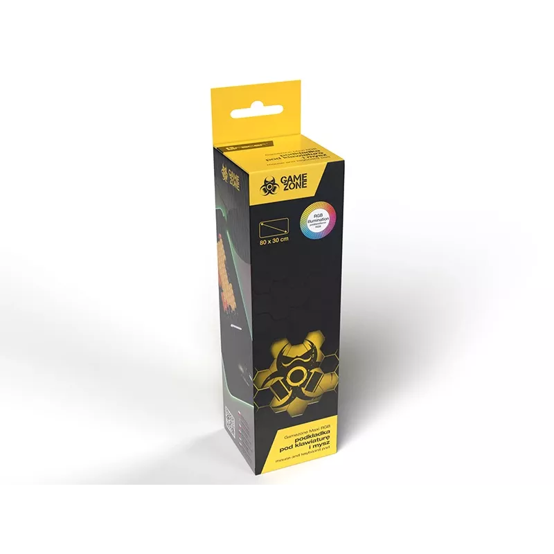 Žaidimų pultas TRACER GameZone Maxi RGB TRAPAD47549 — laidinis valdiklis su RGB apšvietimu ir ergonomišku dizainu