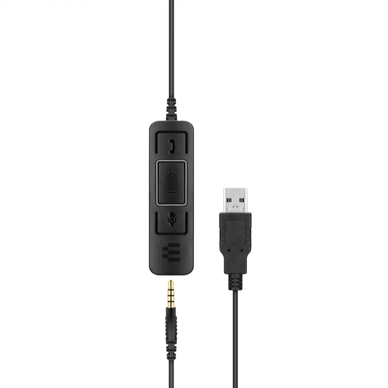 EPOS | SENNHEISER IMPACT SC 75 USB MS ausinės su mikrofonu, laidinės, ant galvos, USB Type-A, juodos
