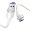 USB-C į USB-A laidas Vention CTOWH 2 m, 6A, USB 2.0, baltas