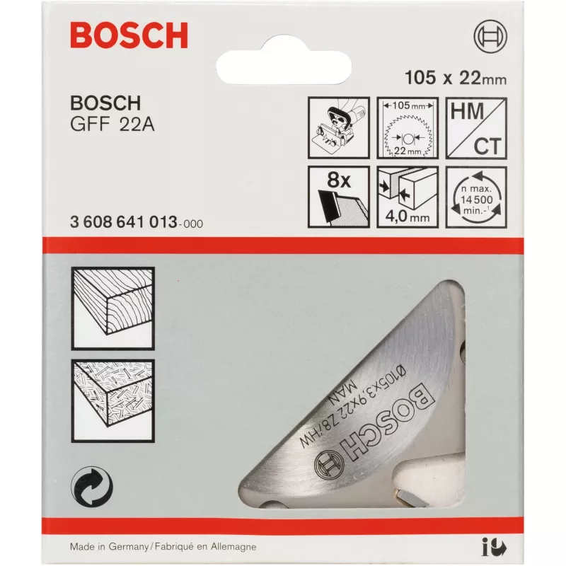 Bosch 3608641013 įrankis darbinis skersmuo 10,5 cm