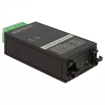 Laido jungčių adapteris DeLOCK 62501 USB 2.0 RS-422/485 Juoda Žalia