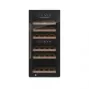 Caso | Smart Wine Cooler | WineExclusive 24 | Energy efficiency class G | Showcase | Butelių talpa 24 buteliai | Aušinimo tipas Kompresorinė technologija | Juoda