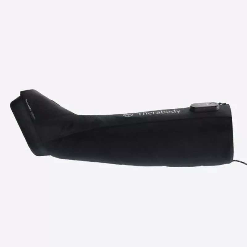 Kojų masažuoklis Therabody RecoveryAir Juoda — kompresinis masažas, 4 programos, Bluetooth, 240 min. baterija