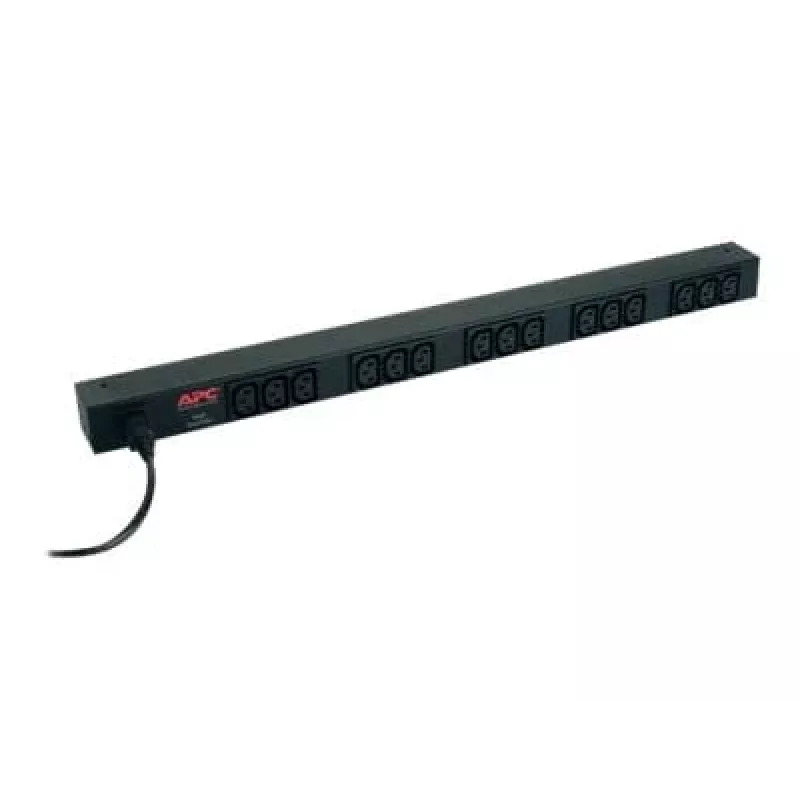 APC RACK PDU BASIC ZERO U 10A 230V maitinimo paskirstymo įrenginys (PDU) 15 kintamosios srovės lizdų 0U juodas