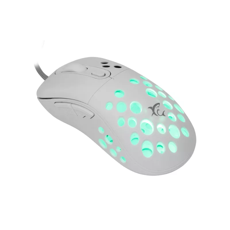 Pelė White Shark GM-5013 Azrael White USB