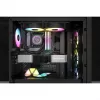 Corsair CW-9060074-WW kompiuterio aušinimo sistema Procesoriaus „viskas viename“ skysčio aušintuvas 12 cm Juoda 1 vnt.