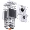 CPU aušintuvas Jonsbo CR-1400 DV2 White su 140mm ventiliatoriumi