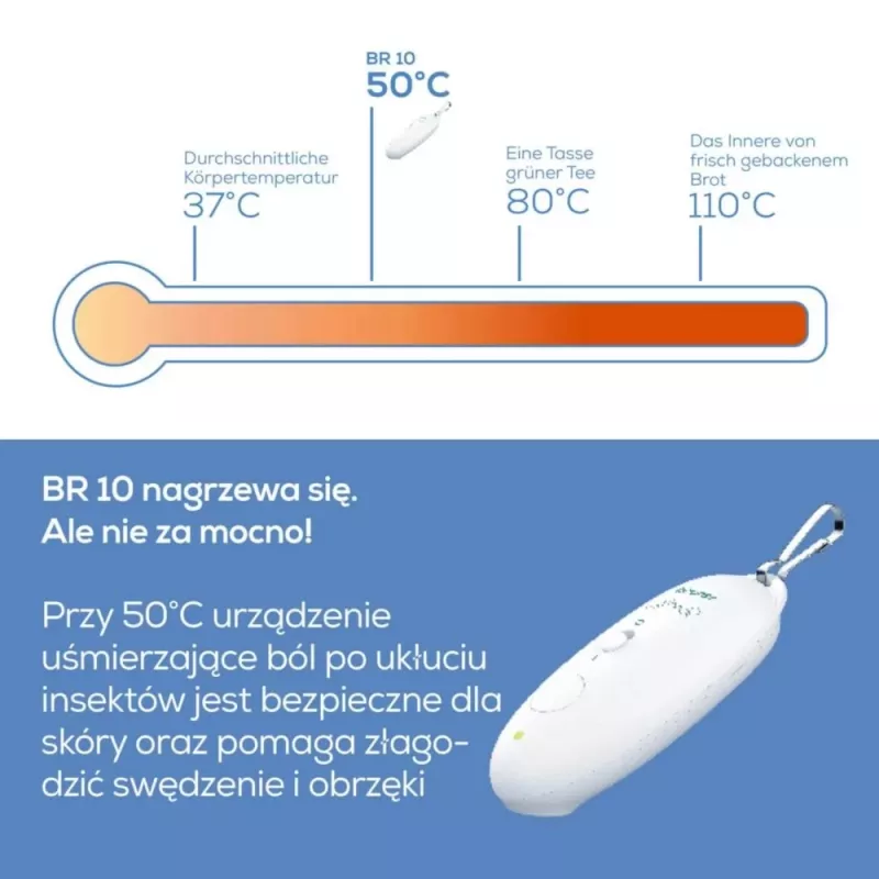 Vabzdžių įkandimų malšinimo prietaisas BR10