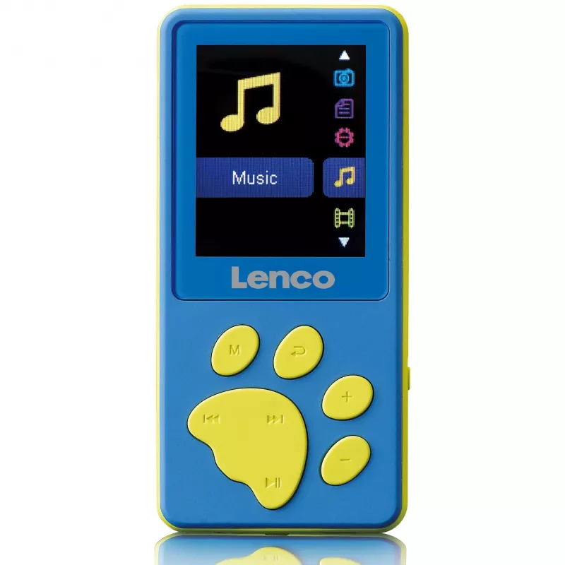 Lenco XEMIO-560BU MP3-/MP4 grotuvas 8 GB mėlynas (XEMIO-560BU)