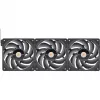 Thermaltake TOUGHFAN EX12 Pro Swappable Edition 120 mm korpuso ventiliatorius, 3 vnt. pakuotė, juodas