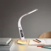 Stalinė lempa Hawk HW-LAMP05 Balta LED reguliuojama — kompaktiška LED darbo lempa su reguliuojamu laikikliu