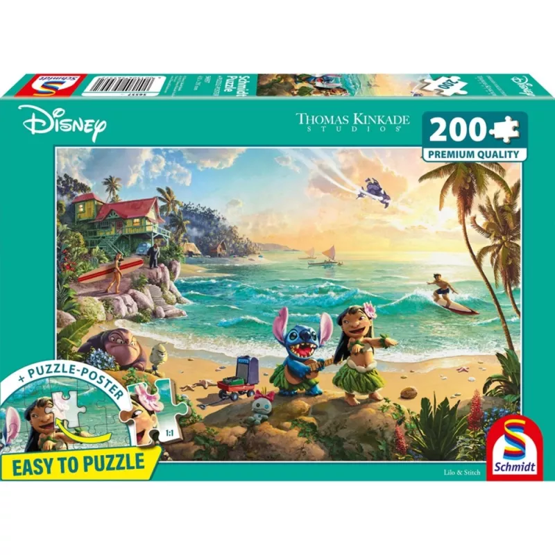 Dėlionė Schmidt Spiele 56557 — 200 dalių, animaciniai filmukai, 432×291 mm