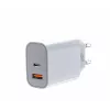 Universal charger 2x3A USB C + USB A Galia Delivery Balta