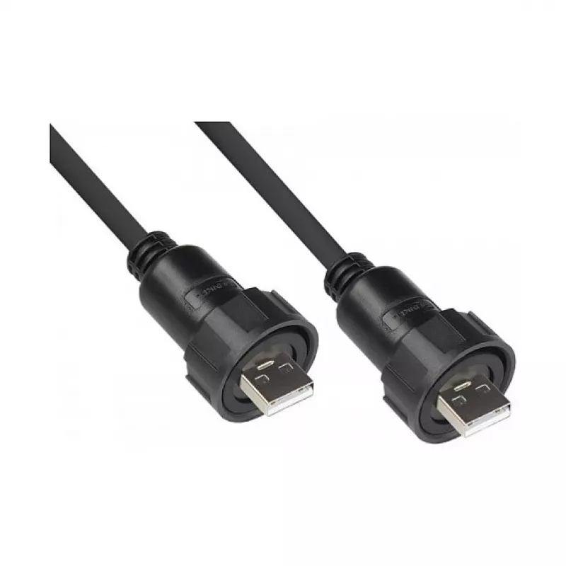 Good Connections Industrie-Plug S4 -USB 2.0 A-A 1 m laidas