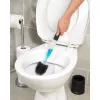 Tualetinis šepetys Beldray LA033996UFFEU7 Antibac pilkas, antibakterinis tualeto valymo šepetys