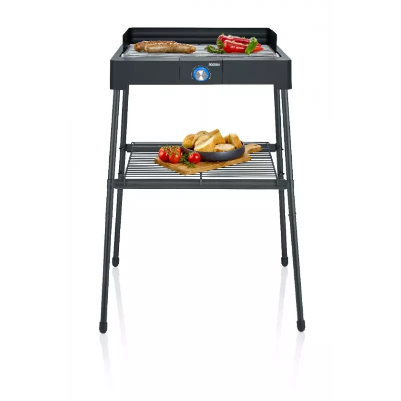 Severin PG8566 elektrinė kepsninė ir grilis, juoda, 2200 W (PG8566)