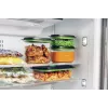 Maisto laikymo indas FoodSaver FFC023X 1,8 L ovalus Tritan, juodas permatomas, vakuuminis siurblys, tinkamas plauti indaplovėje