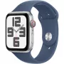 Apple Watch SE (GPS + Cellular) - 44 mm - aliuminis, sidabrinis