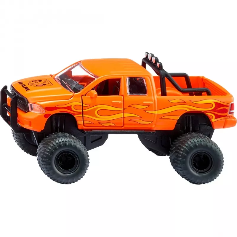 Siku RAM1500 su balioninėmis padangomis pikapo modelis sumontuotas 1:50