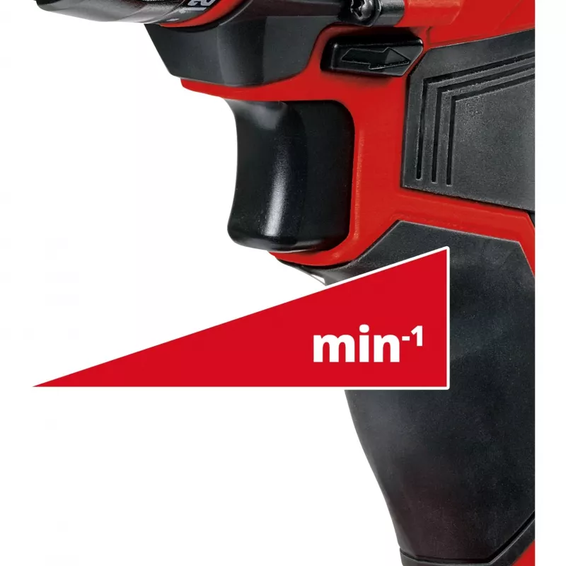Pistol grip tipo grąžtas Einhell TC-CD 18-2 Li, begriovėlis griebtuvas, 1,5 Ah baterija