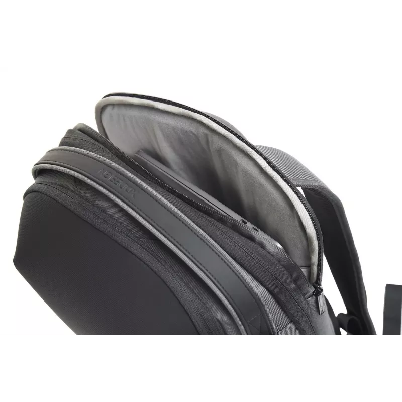 Kuprinė XDDESIGN Bizz pilka P705.932 — atspari vandeniui, lengva miesto kuprinė