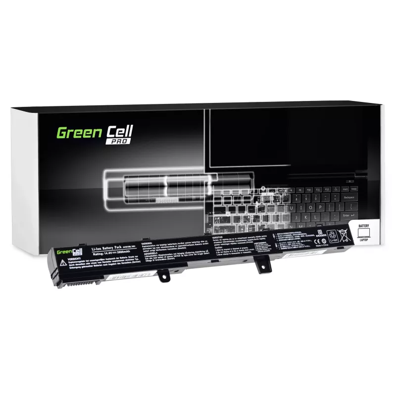 Baterija Green Cell AS75PRO, skirta ASUS X551 X551C X551CA X551M X551MA